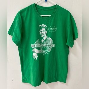 Patrick Swayze St Patrick’s Day Graphic T-Shirt Size Large